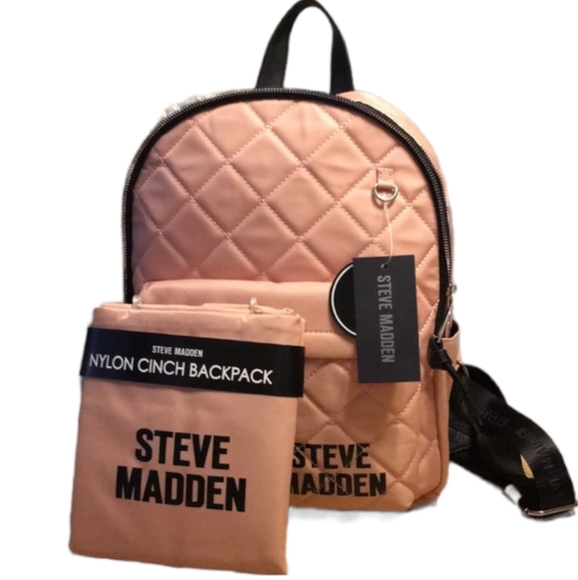 Steve Madden Handbags - Steve Madden Backpack Bag Blush NWT